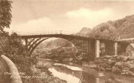 Ironbridge Postcard 19th Century History of Project Management